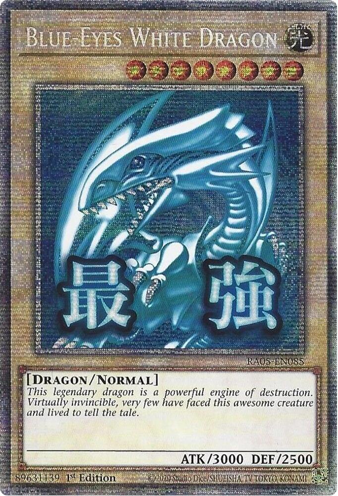 Blue-Eyes White Dragon (Starlight Rare) [RA05-EN085] Starlight Rare | Black Swamp Games