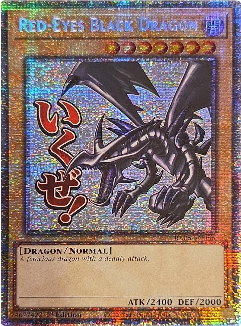Red-Eyes Black Dragon (Starlight Rare) [RA05-EN086] Starlight Rare | Black Swamp Games