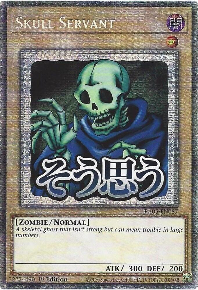 Skull Servant (Starlight Rare) [RA05-EN087] Starlight Rare | Black Swamp Games