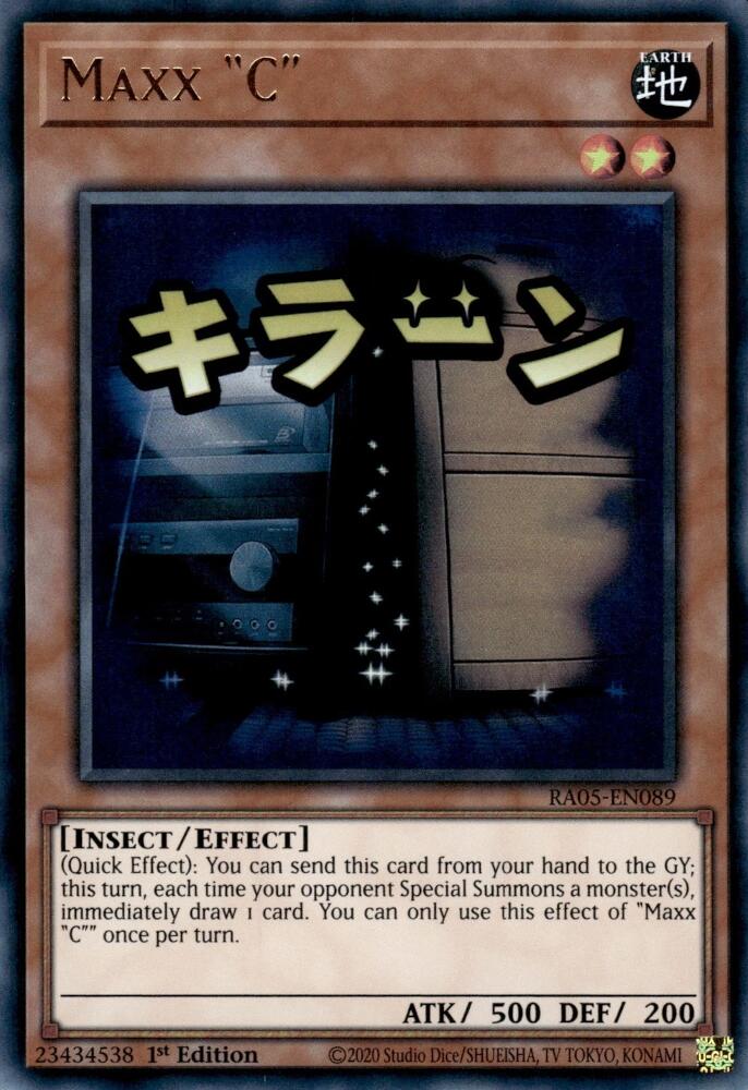 Maxx "C" [RA05-EN089] Ultra Rare | Black Swamp Games