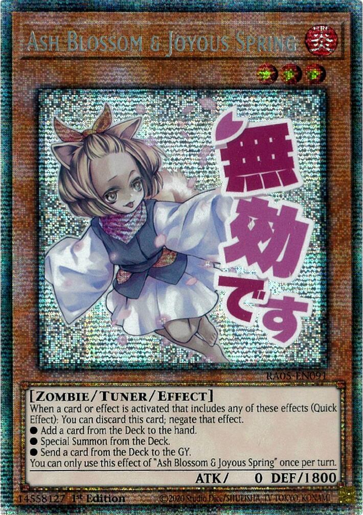 Ash Blossom & Joyous Spring (Starlight Rare) [RA05-EN091] Starlight Rare | Black Swamp Games