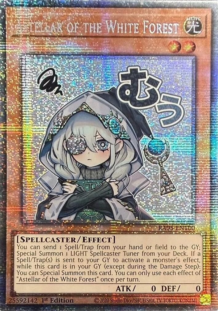 Astellar of the White Forest (Starlight Rare) [RA05-EN100] Starlight Rare | Black Swamp Games