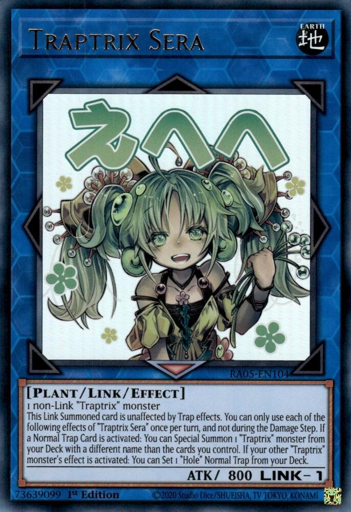 Traptrix Sera [RA05-EN104] Ultra Rare | Black Swamp Games