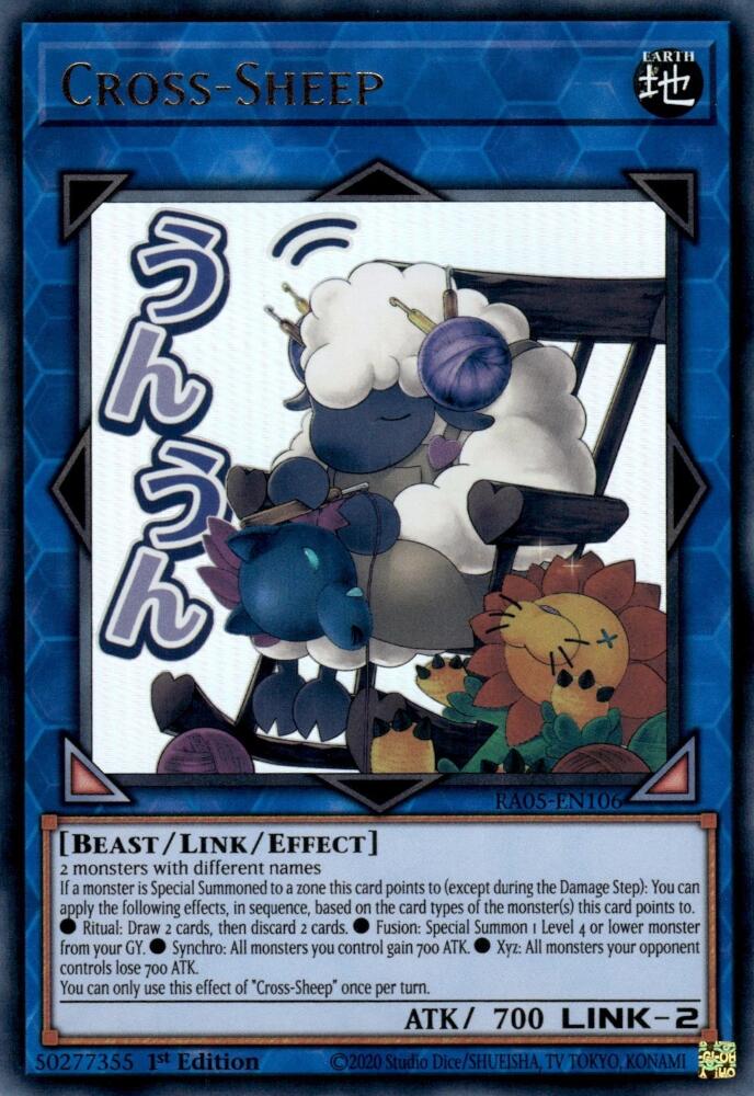 Cross-Sheep [RA05-EN106] Ultra Rare | Black Swamp Games