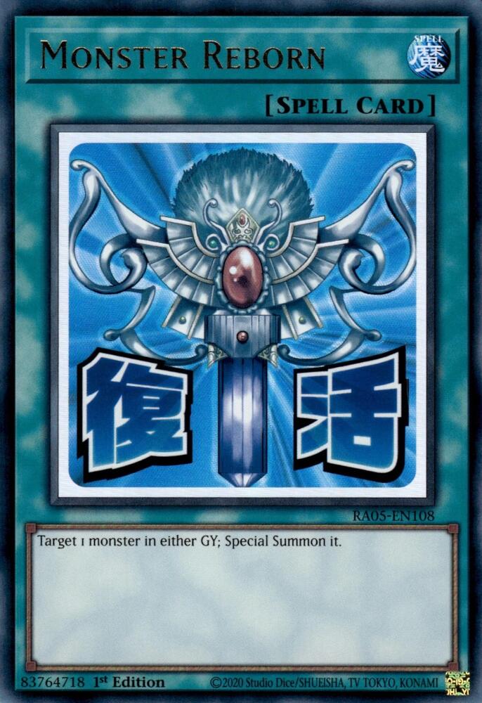 Monster Reborn [RA05-EN108] Ultra Rare | Black Swamp Games