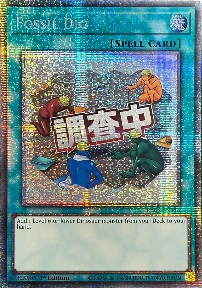 Fossil Dig (Starlight Rare) [RA05-EN116] Starlight Rare | Black Swamp Games