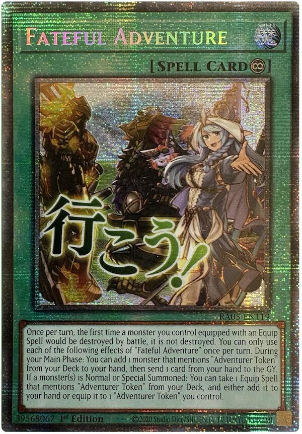 Fateful Adventure (Starlight Rare) [RA05-EN119] Starlight Rare | Black Swamp Games