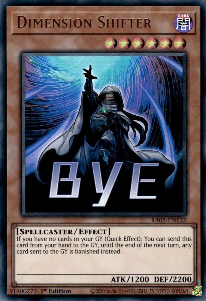 Dimension Shifter [RA05-EN132] Ultra Rare | Black Swamp Games