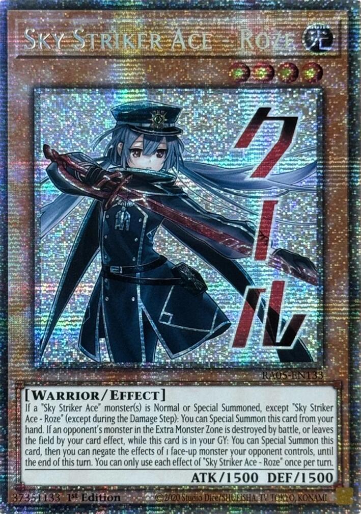 Sky Striker Ace - Roze (Starlight Rare) [RA05-EN133] Starlight Rare | Black Swamp Games