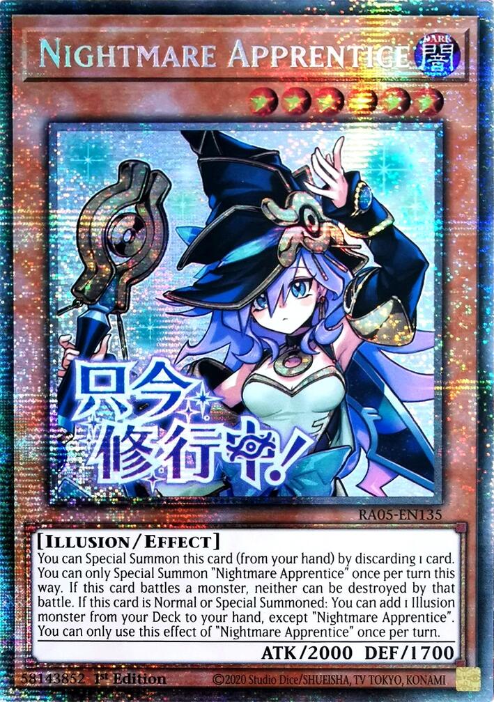 Nightmare Apprentice (Starlight Rare) [RA05-EN135] Starlight Rare | Black Swamp Games