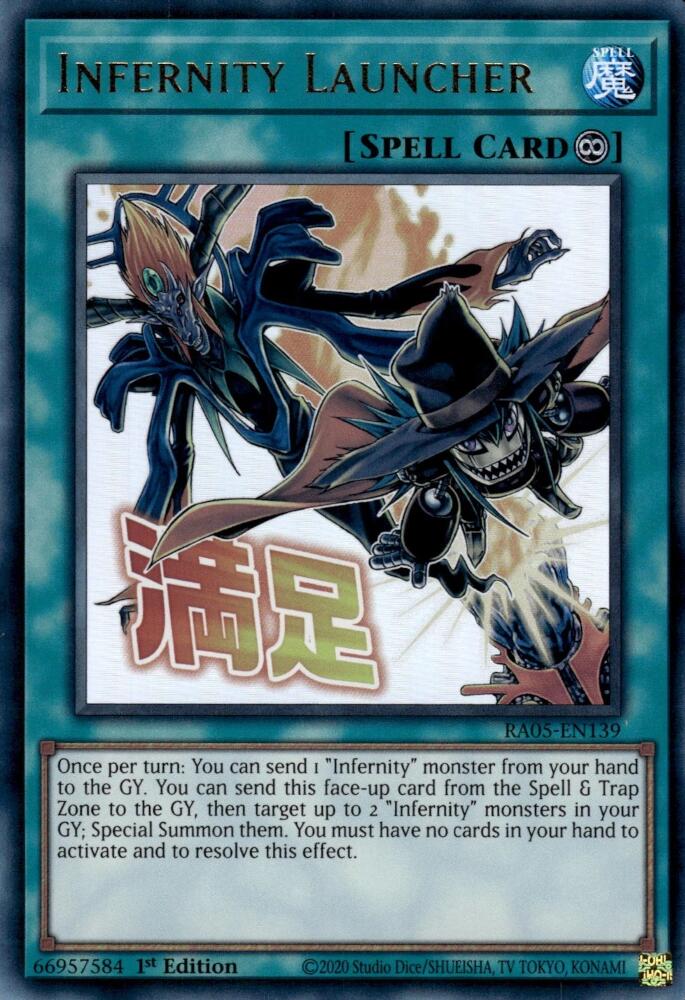 Infernity Launcher [RA05-EN139] Ultra Rare | Black Swamp Games