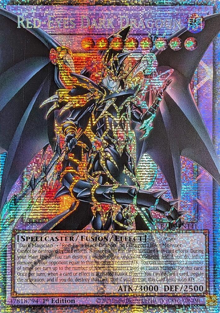 Red-Eyes Dark Dragoon (Starlight Rare) [RA05-EN141] Starlight Rare | Black Swamp Games