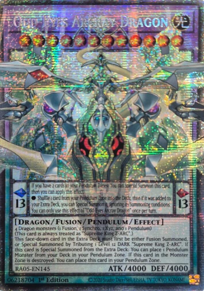 Odd-Eyes Arcray Dragon (Starlight Rare) [RA05-EN145] Starlight Rare | Black Swamp Games