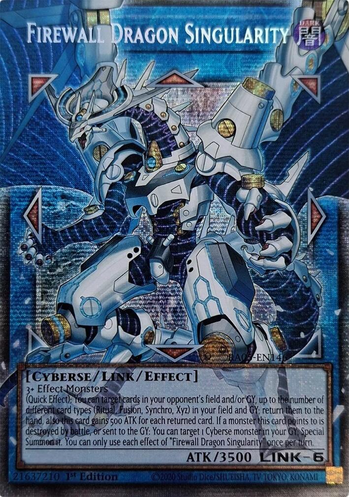 Firewall Dragon Singularity (Starlight Rare) [RA05-EN146] Starlight Rare | Black Swamp Games