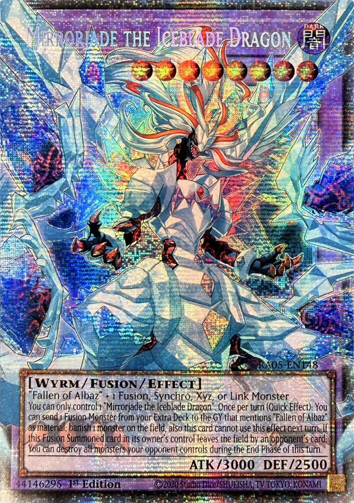 Mirrorjade the Iceblade Dragon (Starlight Rare) [RA05-EN148] Starlight Rare | Black Swamp Games