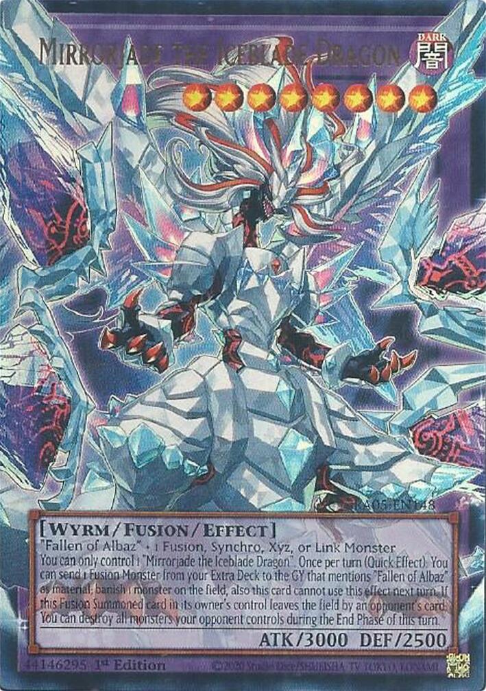 Mirrorjade the Iceblade Dragon [RA05-EN148] Ultra Rare | Black Swamp Games