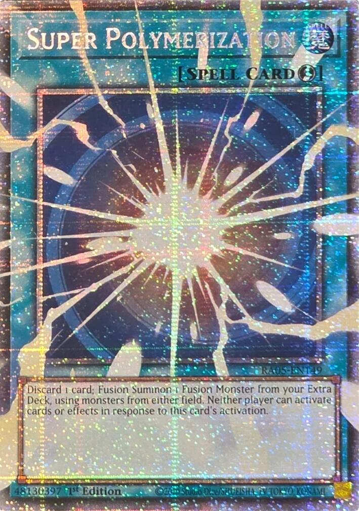 Super Polymerization (Starlight Rare) [RA05-EN149] Starlight Rare | Black Swamp Games