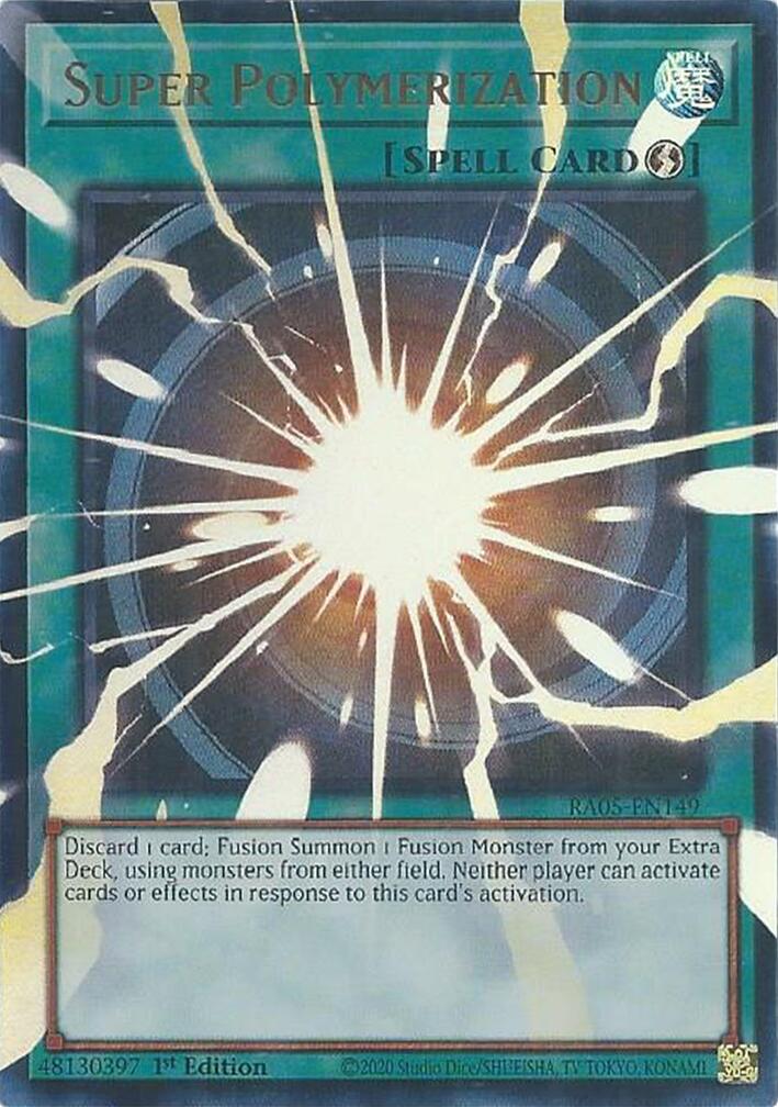 Super Polymerization [RA05-EN149] Ultra Rare | Black Swamp Games