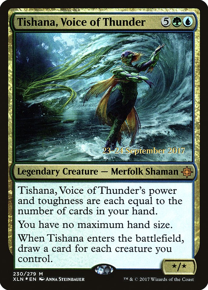 Tishana, Voice of Thunder [Ixalan Prerelease Promos] | Black Swamp Games