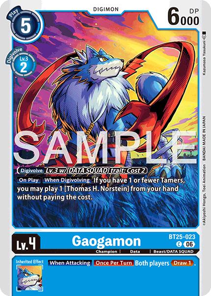 Gaogamon [BT25-023] [Dual Revolution] | Black Swamp Games