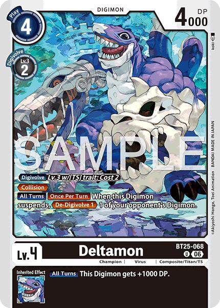 Deltamon [BT25-068] [Dual Revolution] | Black Swamp Games