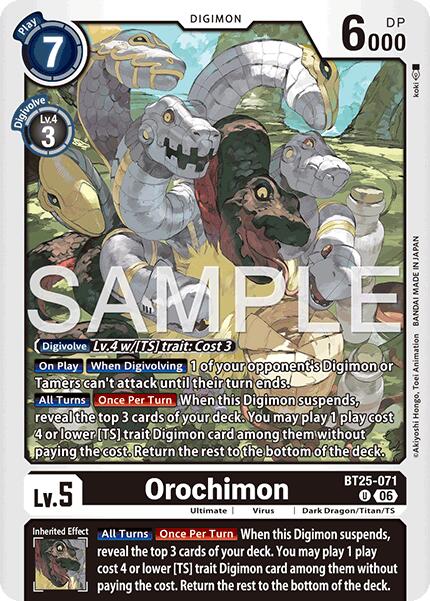 Orochimon [BT25-071] [Dual Revolution] | Black Swamp Games