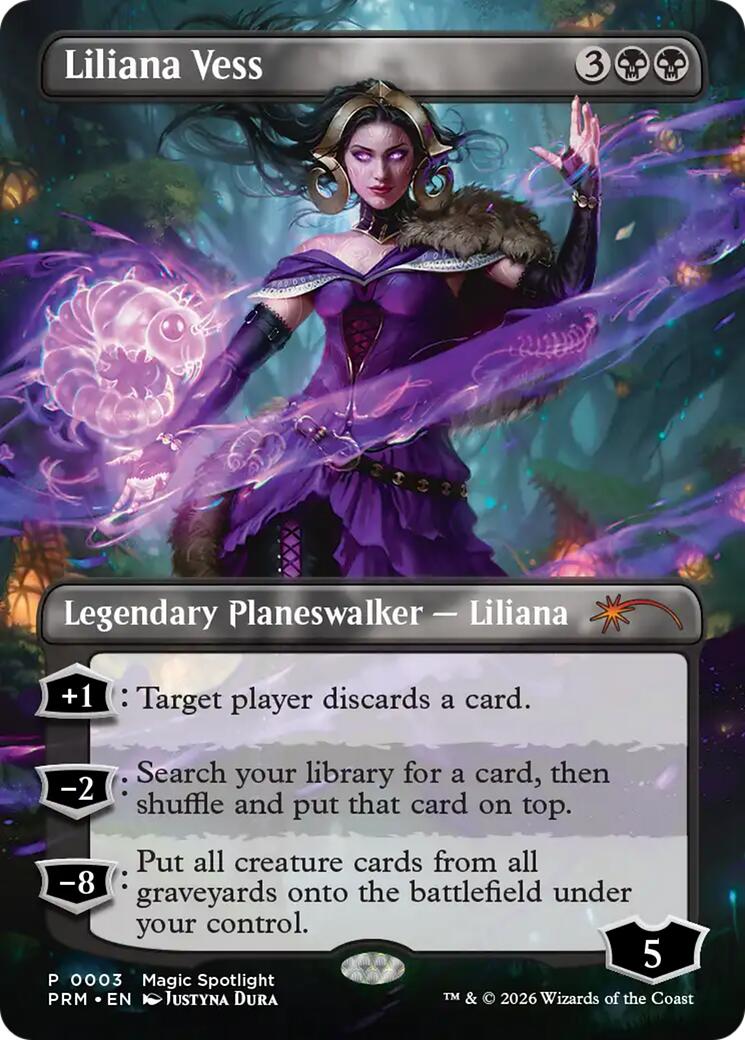 Liliana Vess (Borderless) [Spotlight Series] | Black Swamp Games