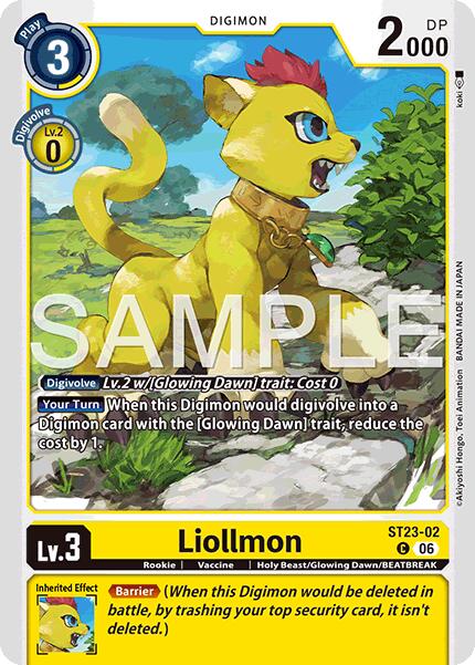 Liollmon [ST23-02] [Starter Deck: Beatbreak] | Black Swamp Games