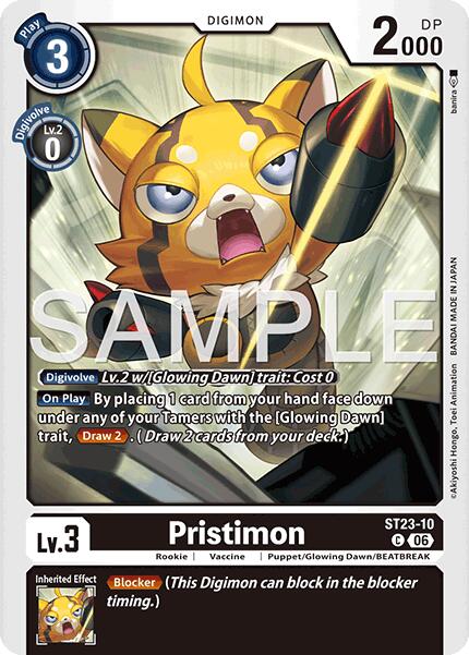 Pristimon [ST23-10] [Starter Deck: Beatbreak] | Black Swamp Games