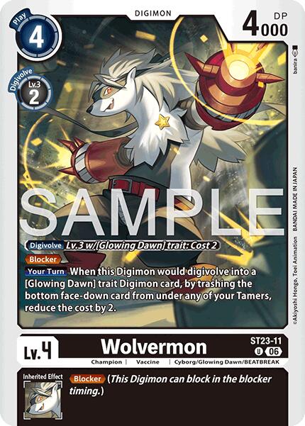 Wolvermon [ST23-11] [Starter Deck: Beatbreak] | Black Swamp Games