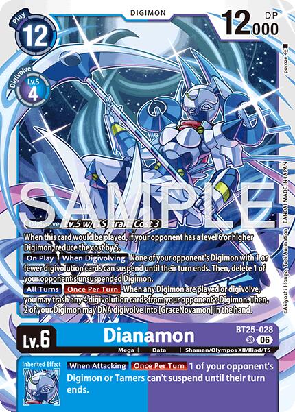 Dianamon [BT25-028] [Dual Revolution] | Black Swamp Games