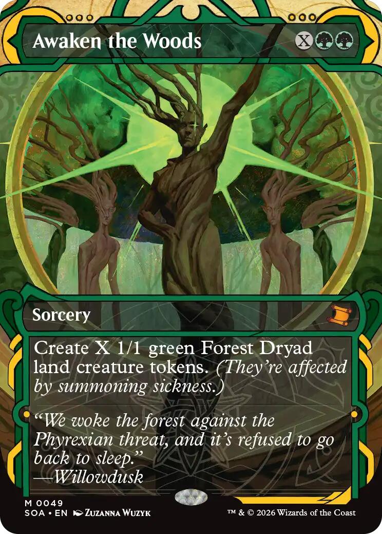 Awaken the Woods [Secrets of Strixhaven: Mystical Archive] | Black Swamp Games
