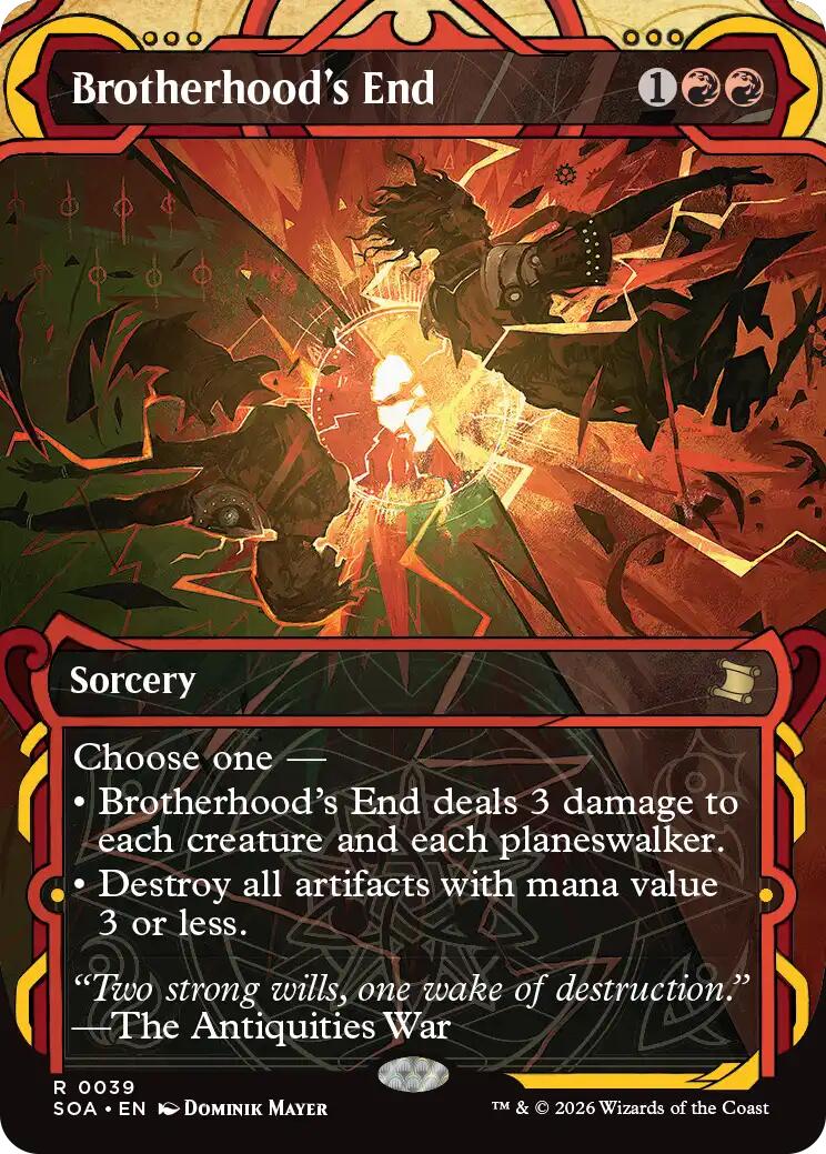 Brotherhood's End [Secrets of Strixhaven: Mystical Archive] | Black Swamp Games