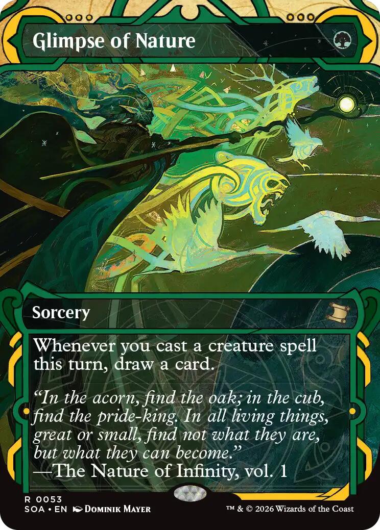 Glimpse of Nature [Secrets of Strixhaven: Mystical Archive] | Black Swamp Games