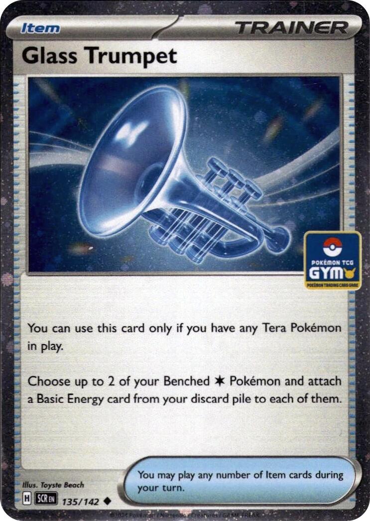 Glass Trumpet (135/142) (Gym Stamp Asia Exclusive) [Miscellaneous Cards] | Black Swamp Games