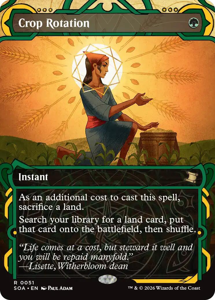 Crop Rotation [Secrets of Strixhaven: Mystical Archive] | Black Swamp Games