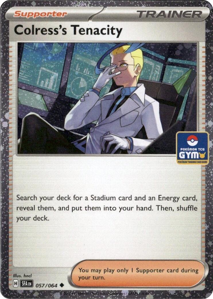 Colress's Tenacity (057/064) (Gym Stamp Asia Exclusive) [Miscellaneous Cards] | Black Swamp Games
