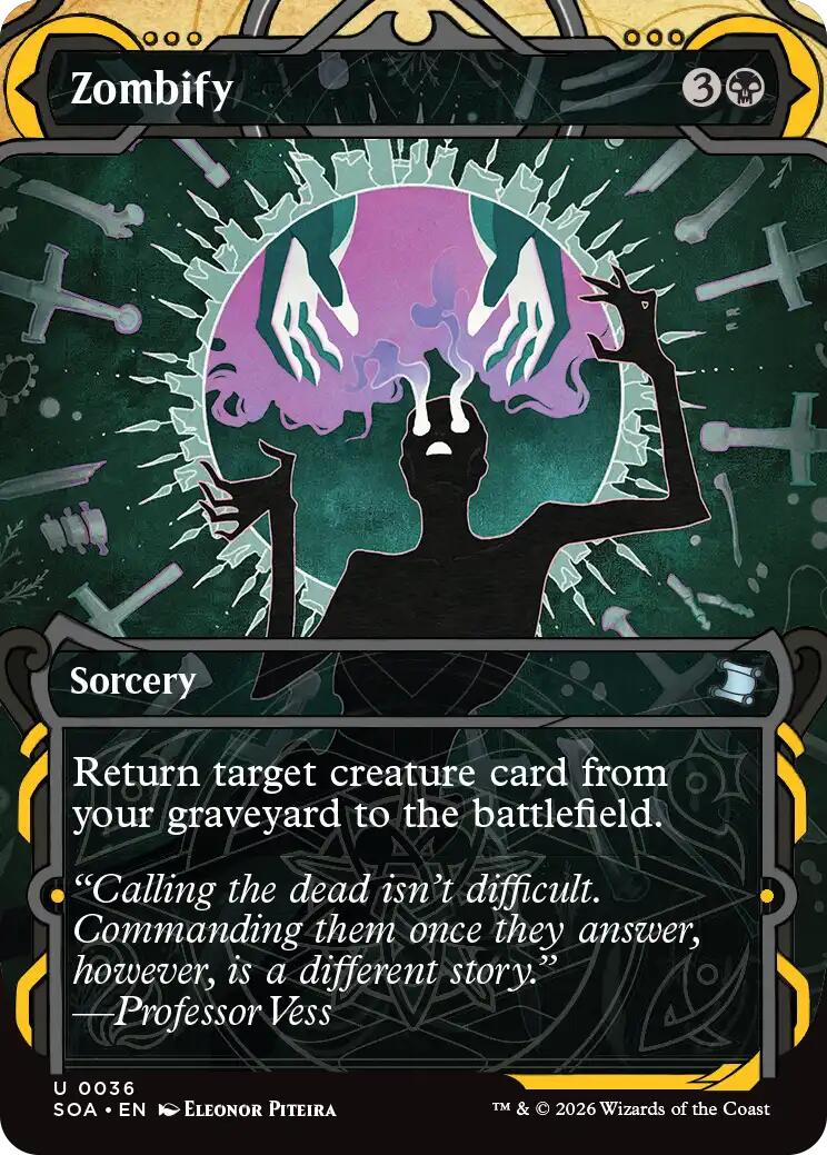 Zombify [Secrets of Strixhaven: Mystical Archive] | Black Swamp Games