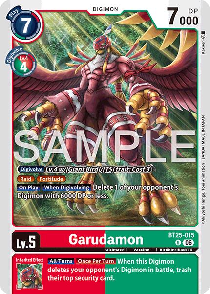 Garudamon [BT25-015] [Dual Revolution] | Black Swamp Games