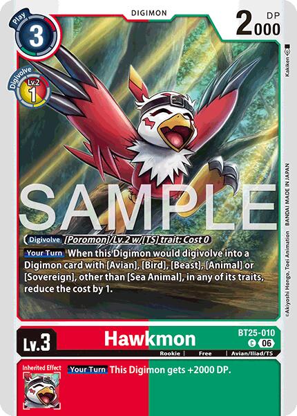 Hawkmon [BT25-010] [Dual Revolution] | Black Swamp Games