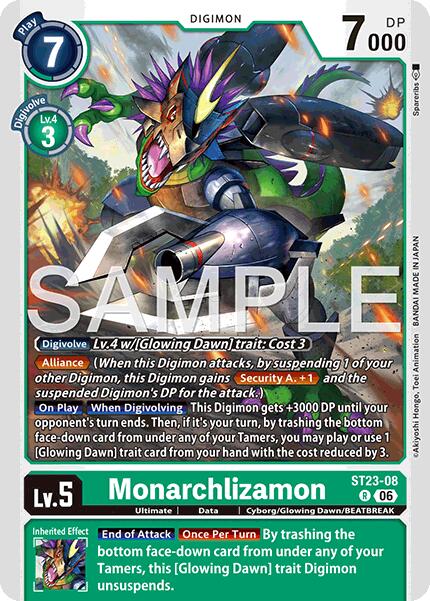 Monarchlizamon [ST23-08] [Starter Deck: Beatbreak] | Black Swamp Games