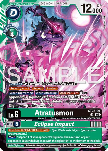 Atratusmon // Eclipse Impact [ST23-09] [Starter Deck: Beatbreak] | Black Swamp Games