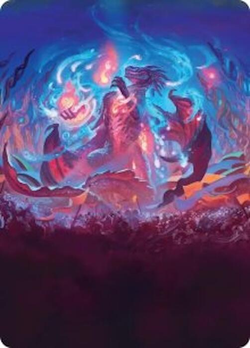 Prismari, the Inspiration Art Card [Secrets of Strixhaven Art Series] | Black Swamp Games