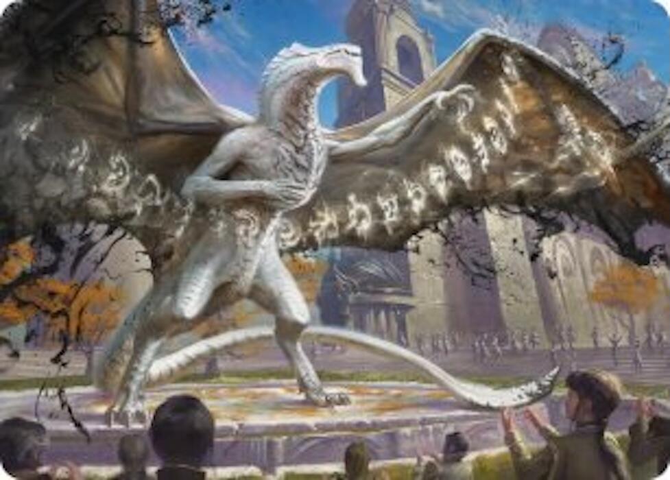 Silverquill, the Disputant Art Card [Secrets of Strixhaven Art Series] | Black Swamp Games