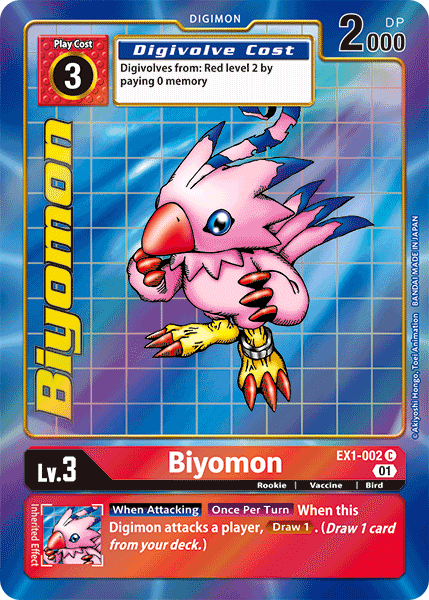 Biyomon [EX1-002] (Alternate Art) [Classic Collection] | Black Swamp Games