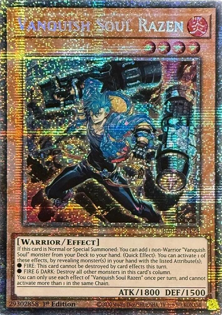 Vanquish Soul Razen (Starlight Rare) [RA05-EN134] Starlight Rare | Black Swamp Games