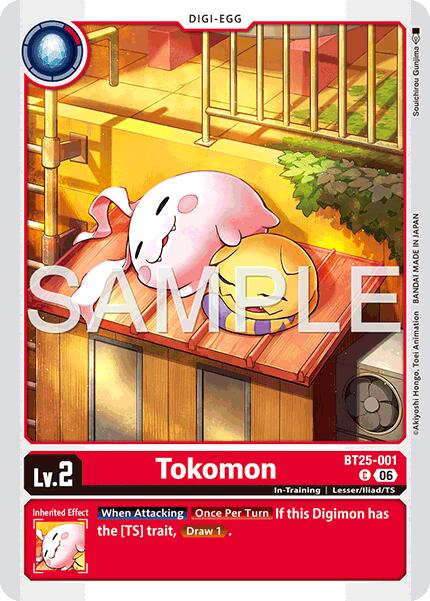 Tokomon [BT25-001] [Dual Revolution] | Black Swamp Games