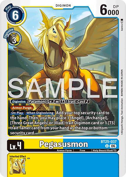 Pegasusmon [BT25-037] [Dual Revolution] | Black Swamp Games