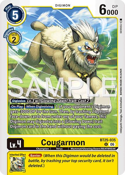 Cougarmon [BT25-035] [Dual Revolution] | Black Swamp Games