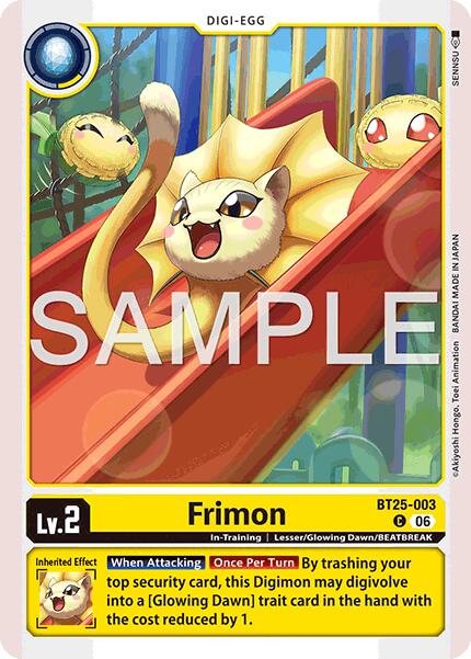Frimon [BT25-003] [Dual Revolution] | Black Swamp Games